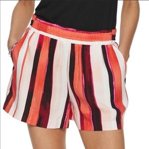 NWT Apt 9 mid rise striped short XXL